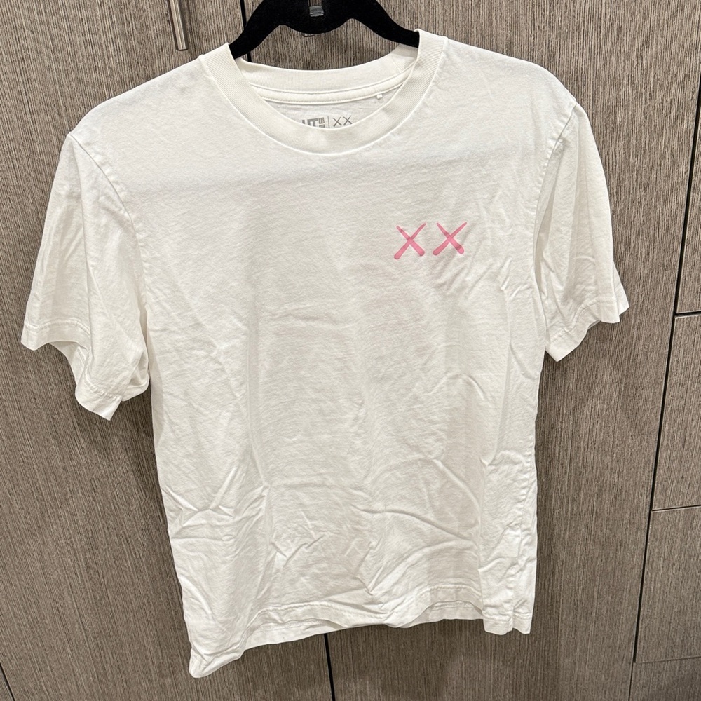 White XX Kaws collab T-Shirt